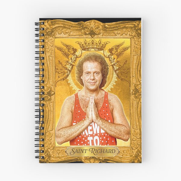 Aperçu de l'œuvre Saint Richard Simmons)) ((Conception d'icône de remise en forme rétro créée et vendue par acquiesce13.