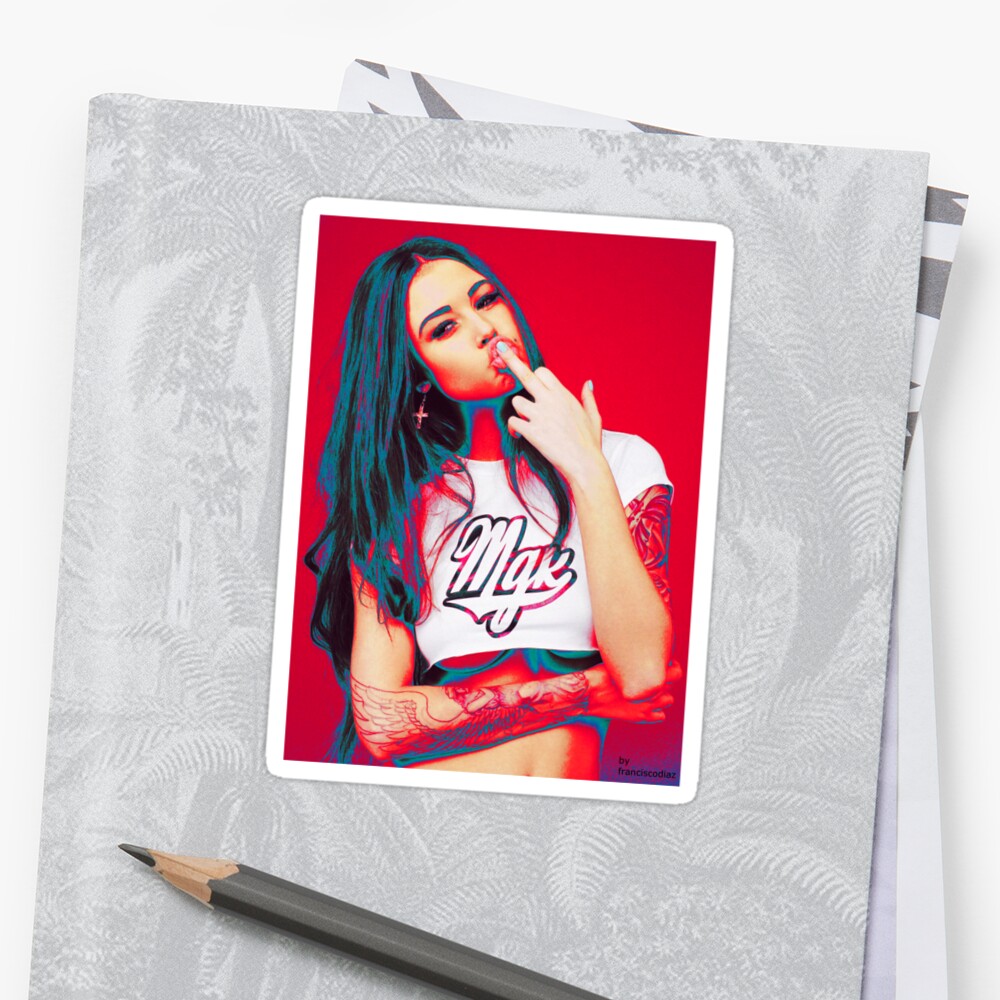 Sexy Girl Stickers By Franciscodiaz Redbubble 