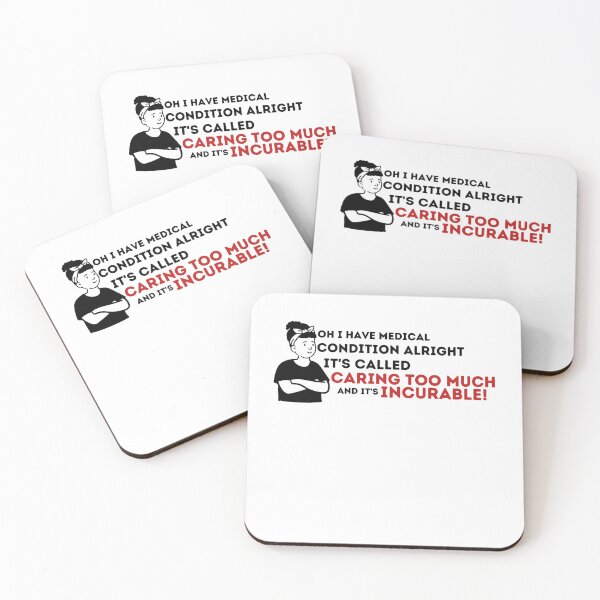 Item preview, Caring Too Much - Best Saying Quotes  designed and sold by PIXEcompany.