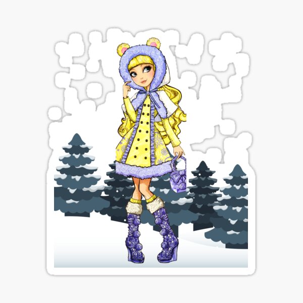 Beginning of winter Sticker