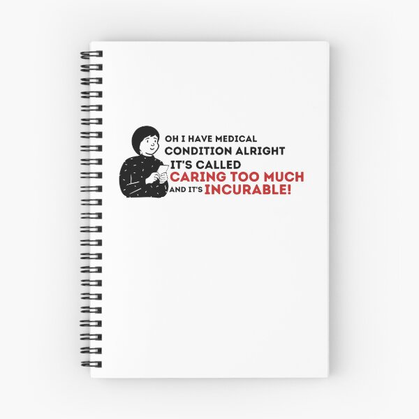 Item preview, Caring Too Much - Best Saying Quotes  designed and sold by PIXEcompany.