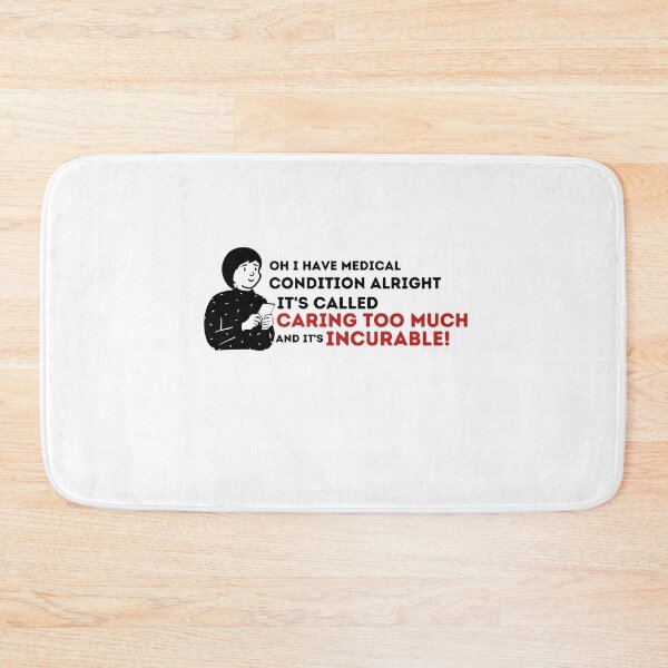 Item preview, Caring Too Much - Best Saying Quotes  designed and sold by PIXEcompany.