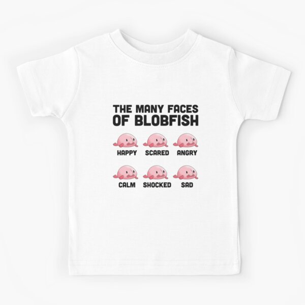 Blob Fish Kids T-Shirt for Sale by SillyFun