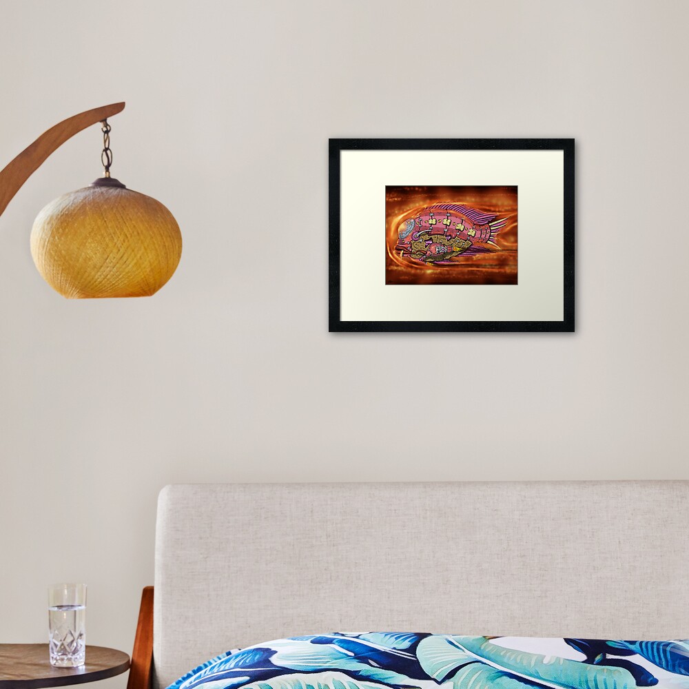 Item preview, Framed Art Print designed and sold by HilpArt.