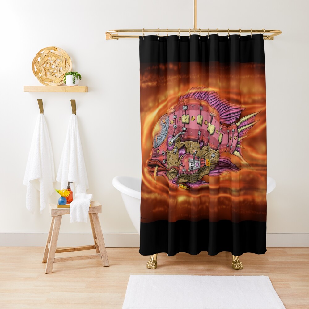 Item preview, Shower Curtain designed and sold by HilpArt.