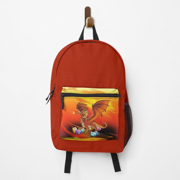 Item preview, Fire breathing dragon with dnd dice designed and sold by CuisineCat.