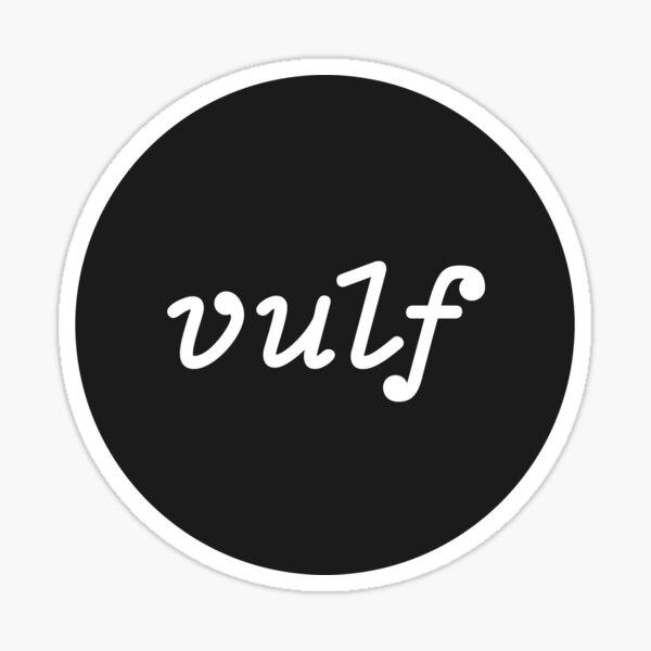 Unofficial Vulf Merch Sticker