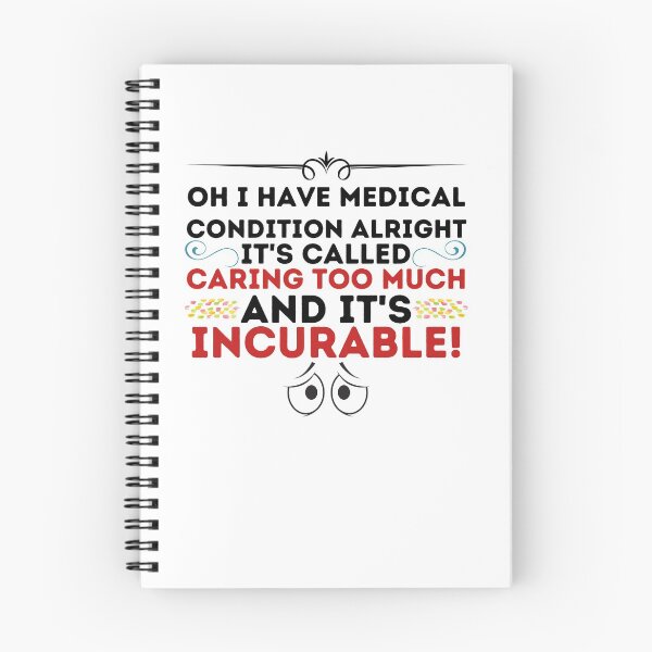 Item preview, Caring Too Much - Best Saying Quotes  designed and sold by PIXEcompany.