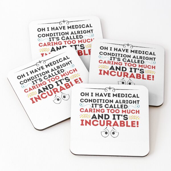 Item preview, Caring Too Much - Best Saying Quotes  designed and sold by PIXEcompany.