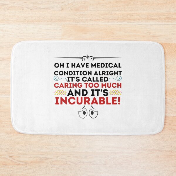 Item preview, Caring Too Much - Best Saying Quotes  designed and sold by PIXEcompany.