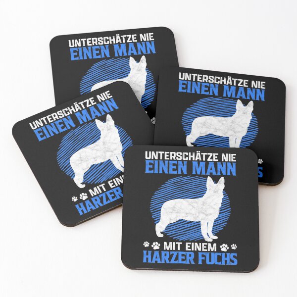 Item preview, Man with Harzer fox german herding dog gift designed and sold by madgrfx.