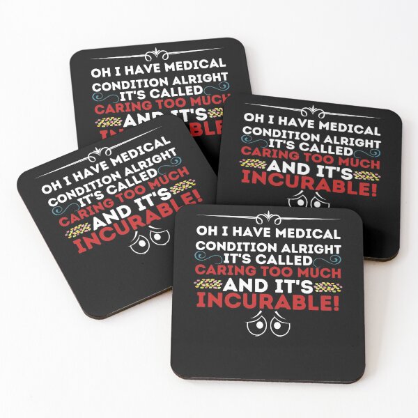 Item preview, Caring Too Much - Best Saying Quotes  designed and sold by PIXEcompany.