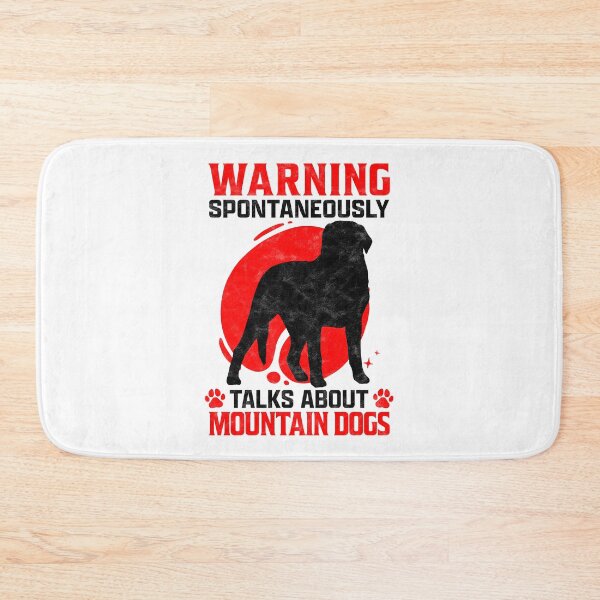 Item preview, Talks spontaneously about swiss mountain dog farmer dog saying designed and sold by madgrfx.