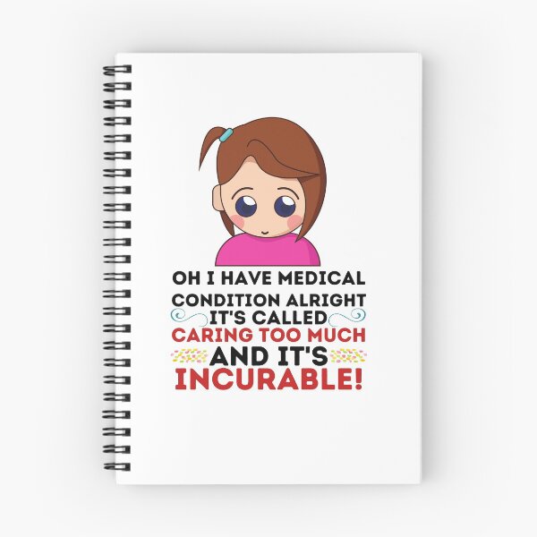 Item preview, Caring Too Much - Best Saying Quotes  designed and sold by PIXEcompany.