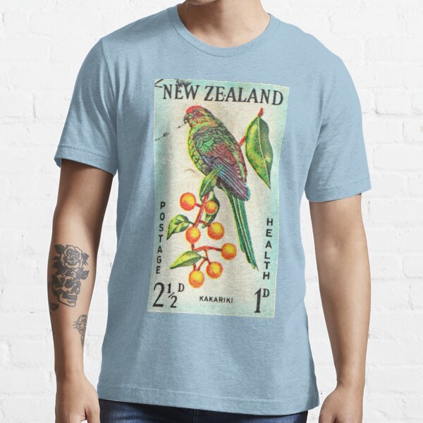 "New Zealand Bird Print" Tshirt for Sale by GoPostal Redbubble