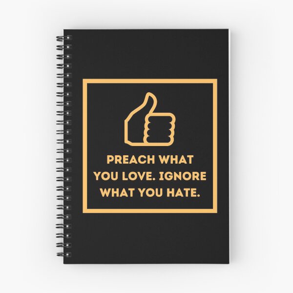 Item preview, Preach what you love, ignore what you hate designed and sold by HappinessWorld.