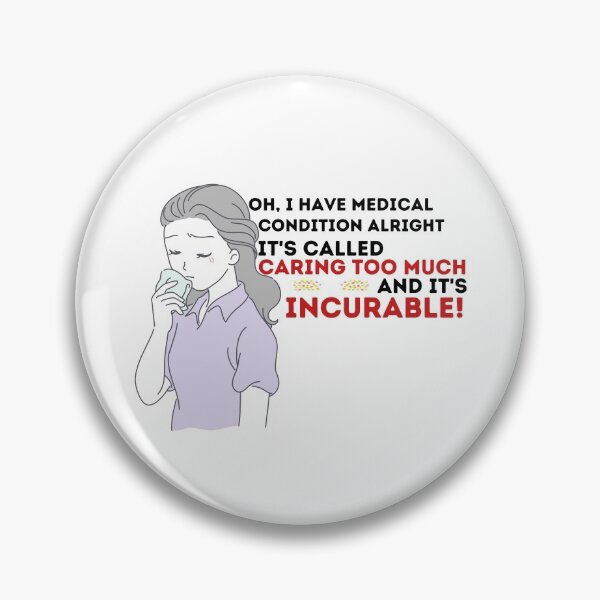 Item preview, Caring Too Much - Best Saying Quotes  designed and sold by PIXEcompany.
