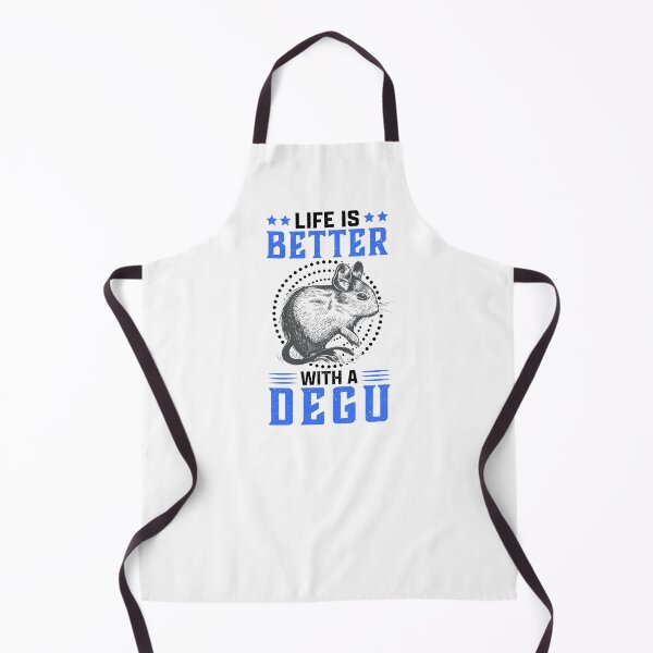 Item preview, Life is better with degu rodent owner gift designed and sold by madgrfx.