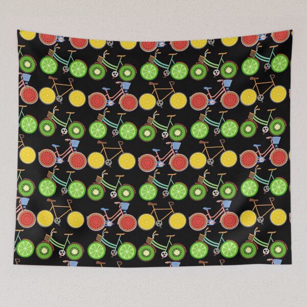 Item preview, Fruits bicycles summer designed and sold by avocadissimo.