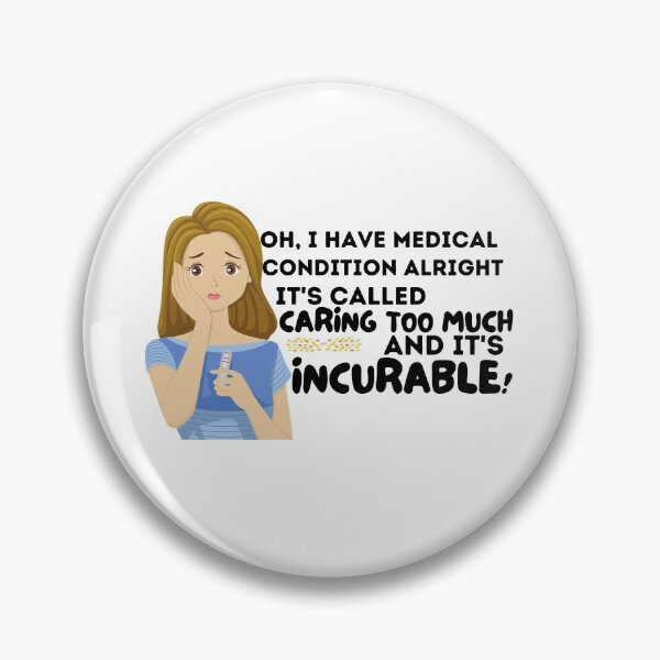 Item preview, Caring Too Much - Best Saying Quotes  designed and sold by PIXEcompany.