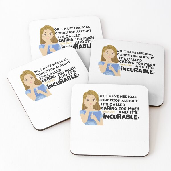 Item preview, Caring Too Much - Best Saying Quotes  designed and sold by PIXEcompany.