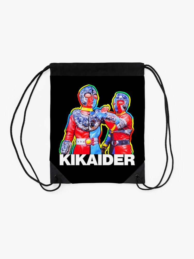 Android Kikaider Drawstring Bag By Atomicthumbs78 Redbubble - wizard domo roblox