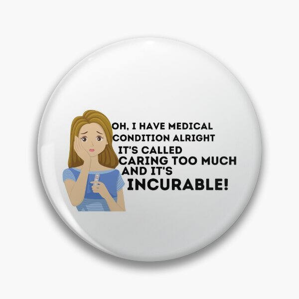 Item preview, Caring Too Much - Best Saying Quotes  designed and sold by PIXEcompany.