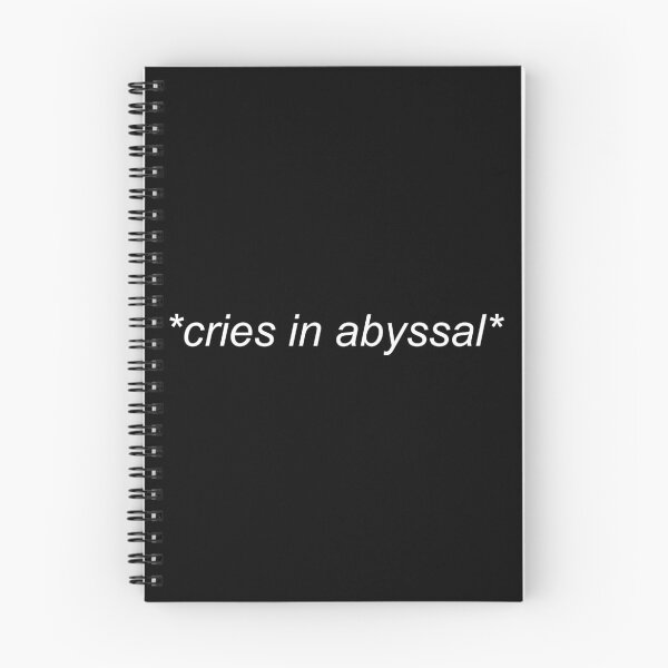 Item preview, Cries In Abyssal Dungeons designed and sold by Sour Soul.