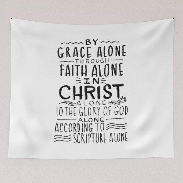 Item preview, The 5 Solas - Calvinism Reformed Theology designed and sold by HalpinDesign.