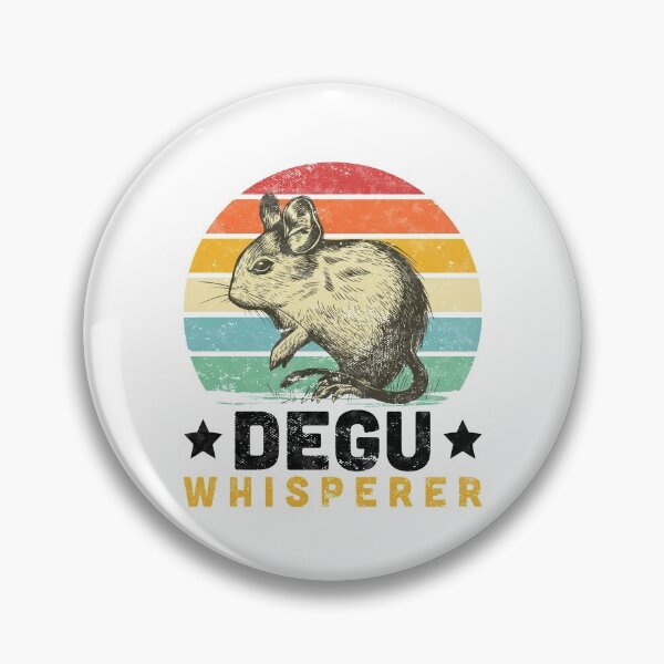 Item preview, Degu whisperer rodent owner gift designed and sold by madgrfx.
