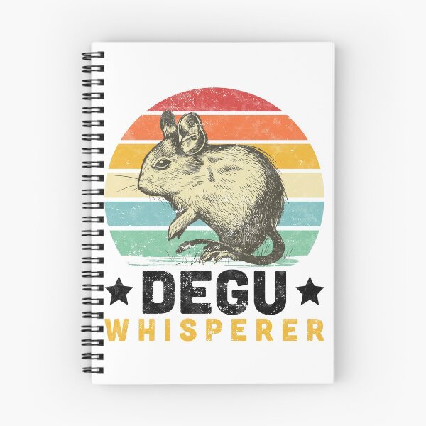 Item preview, Degu whisperer rodent owner gift designed and sold by madgrfx.