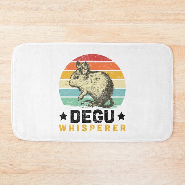 Item preview, Degu whisperer rodent owner gift designed and sold by madgrfx.