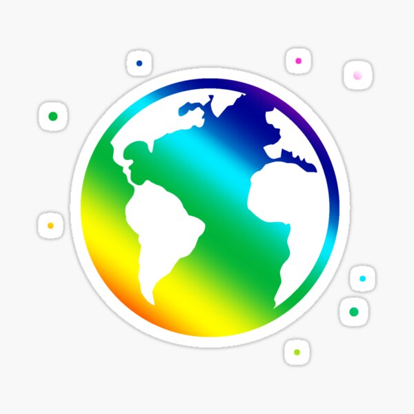 Item preview, Rainbow Earth designed and sold by IdyllT.