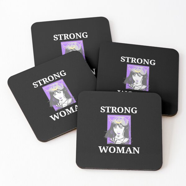 Item preview, Strong Woman - cool aesthetic short hair woman moon designed and sold by GLwithUs.