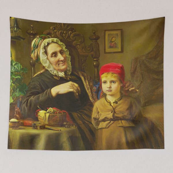 Item preview, Little Red Riding Hood - Harriet Backer designed and sold by brushandframes.