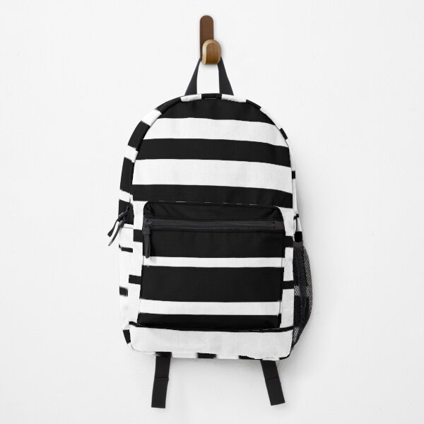 Item preview, Stacked Horizontal Stripes (black/white) designed and sold by Design Minds Boutique.