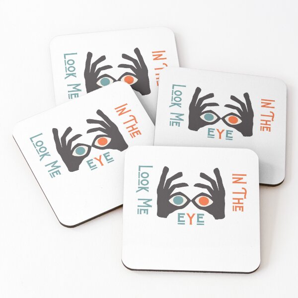 Item preview, Look Me In The Eye Design designed and sold by Red-ElYoubi.