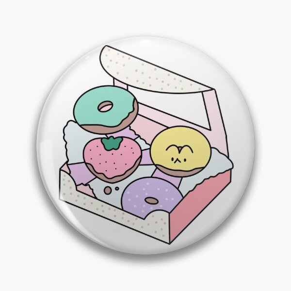 Item preview, Cute box of donuts designed and sold by Thing3of4girlie.