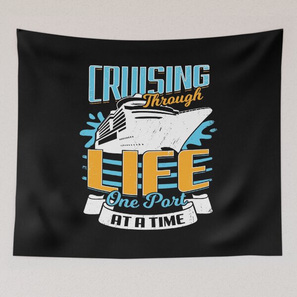 Item preview, Cruising Through Life One Port At A Time designed and sold by Marcid95.