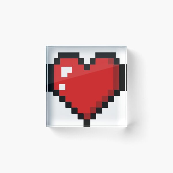 Item preview, Pixel heart  designed and sold by Bread  Cat.