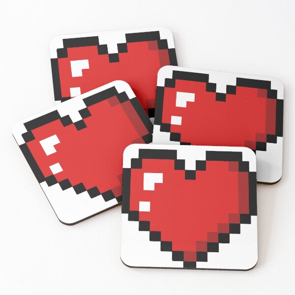 Item preview, Pixel heart  designed and sold by Bread  Cat.
