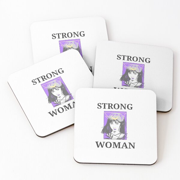 Item preview, Strong Woman - cool aesthetic short hair woman moon designed and sold by GLwithUs.