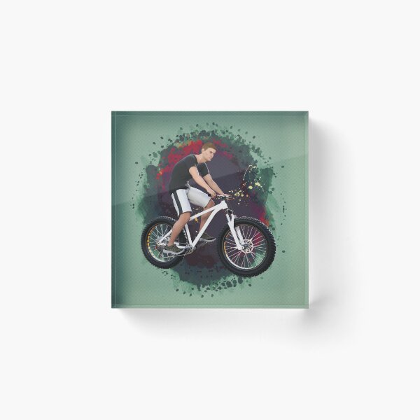 Item preview, Mountain Bike Rider designed and sold by boehmgraphics.