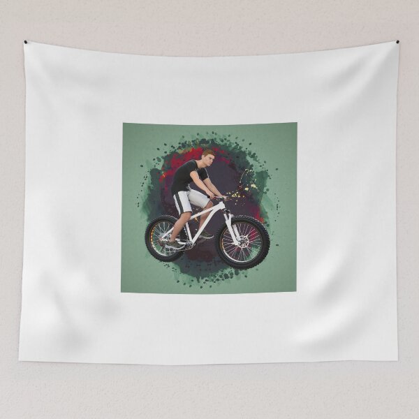 Item preview, Mountain Bike Rider designed and sold by boehmgraphics.
