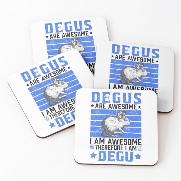Item preview, Degu is fantastic rodent owner saying designed and sold by madgrfx.