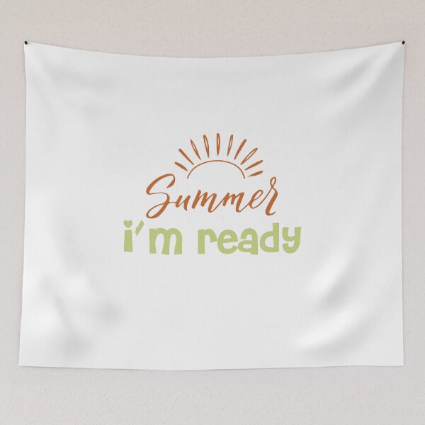 Item preview, Ready SUMMER I'm ready for you BEACH designed and sold by NIN-DA.