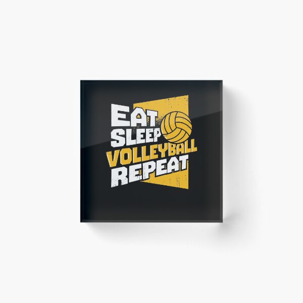 Item preview, Eat Sleep Volleyball Repeat designed and sold by Marcid95.