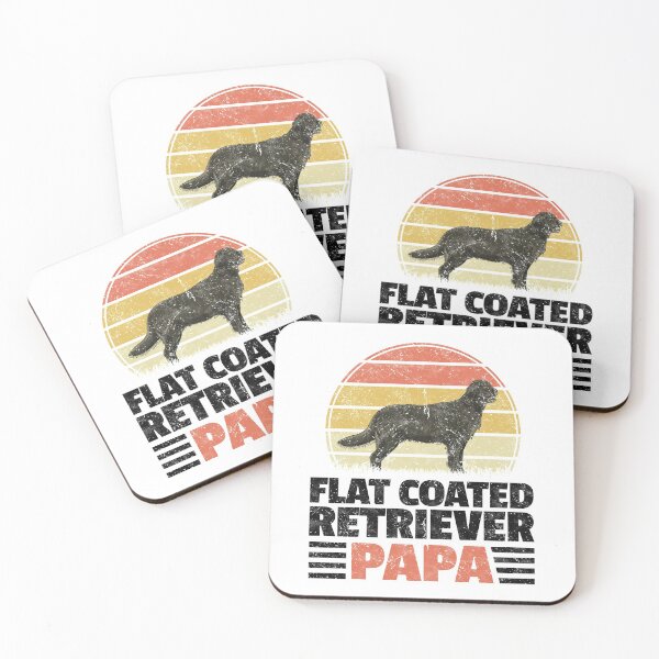 Item preview, Flat Coated Retriever Daddy Retriever Owner Gift designed and sold by madgrfx.