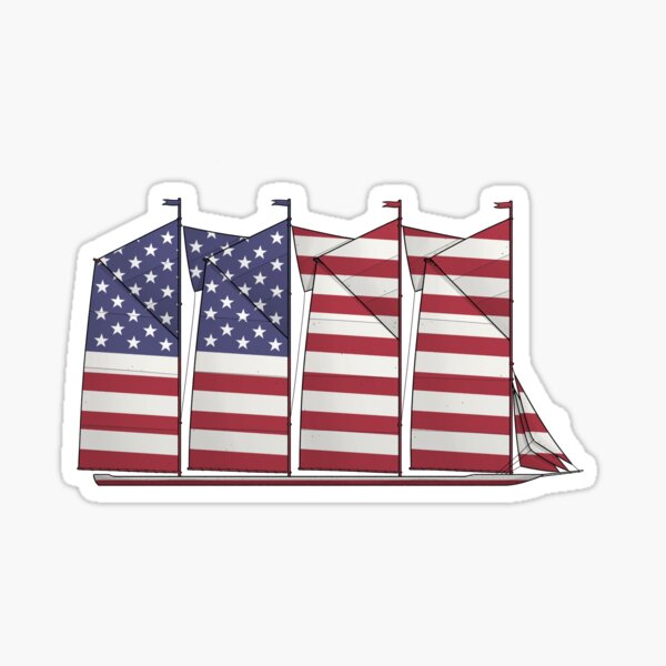 Item preview, Flagship - USA designed and sold by OneLeggedKiwi.