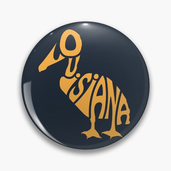 Item preview, Pelican Shaped Louisiana Word Art designed and sold by SLAG-Creative.